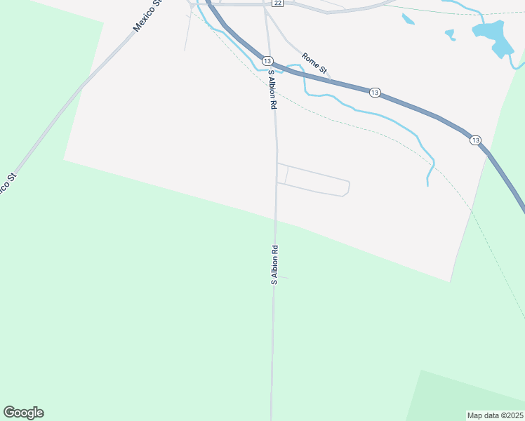map of restaurants, bars, coffee shops, grocery stores, and more near 425 South Albion Road in Altmar