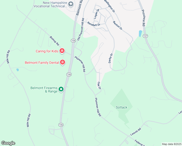 map of restaurants, bars, coffee shops, grocery stores, and more near 60 Orchard Hill Road in Belmont