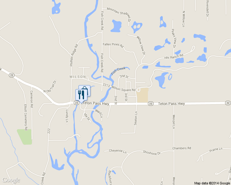 map of restaurants, bars, coffee shops, grocery stores, and more near 1350 2nd St in Wilson