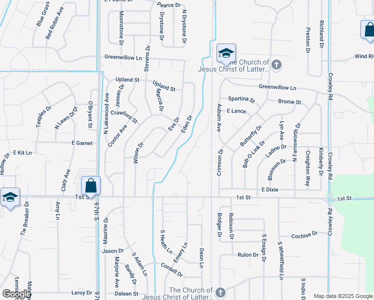 map of restaurants, bars, coffee shops, grocery stores, and more near 400 Monte Vista Avenue in Idaho Falls