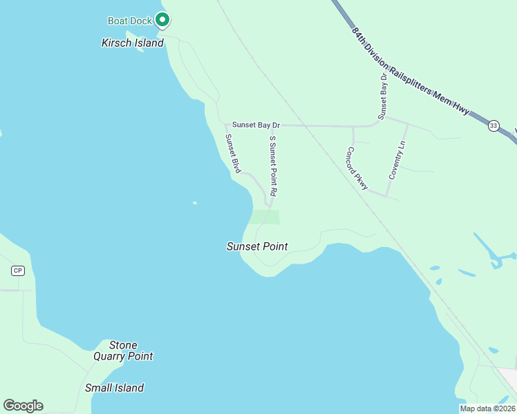 map of restaurants, bars, coffee shops, grocery stores, and more near N8423 Sunset Boulevard in Beaver Dam
