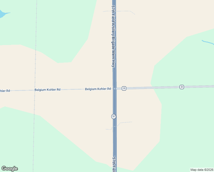 map of restaurants, bars, coffee shops, grocery stores, and more near w316 Belgium-Kohler Road in Belgium