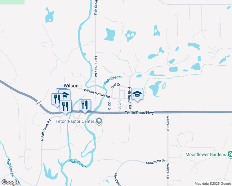 map of restaurants, bars, coffee shops, grocery stores, and more near 1390 2nd St in Wilson