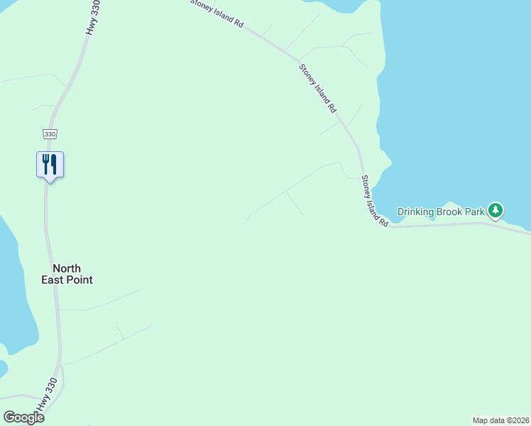 map of restaurants, bars, coffee shops, grocery stores, and more near 135 Spruce Drive in Barrington