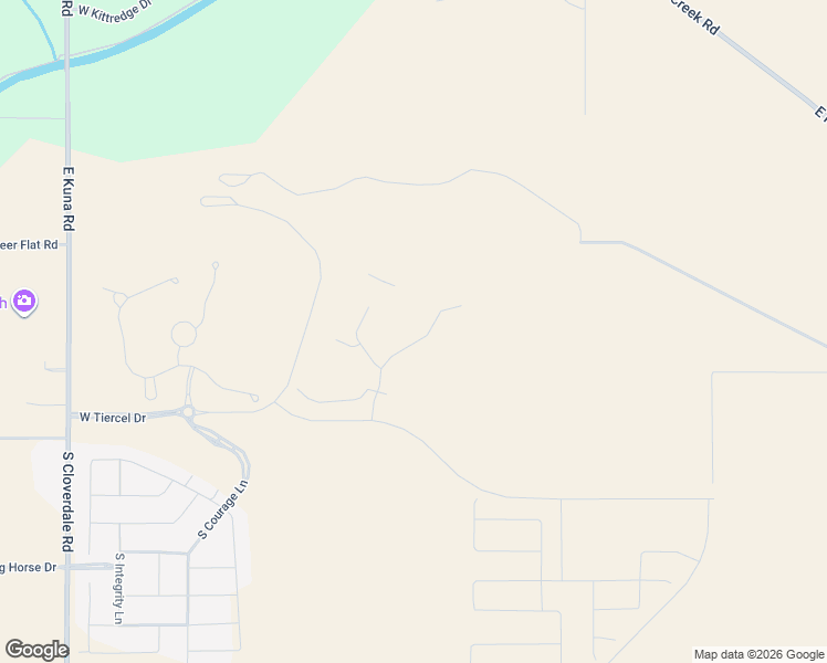 map of restaurants, bars, coffee shops, grocery stores, and more near 11655-12053 South 5 Mile Road in Kuna