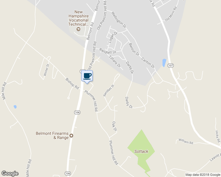 map of restaurants, bars, coffee shops, grocery stores, and more near 1 Randlett Street in Belmont