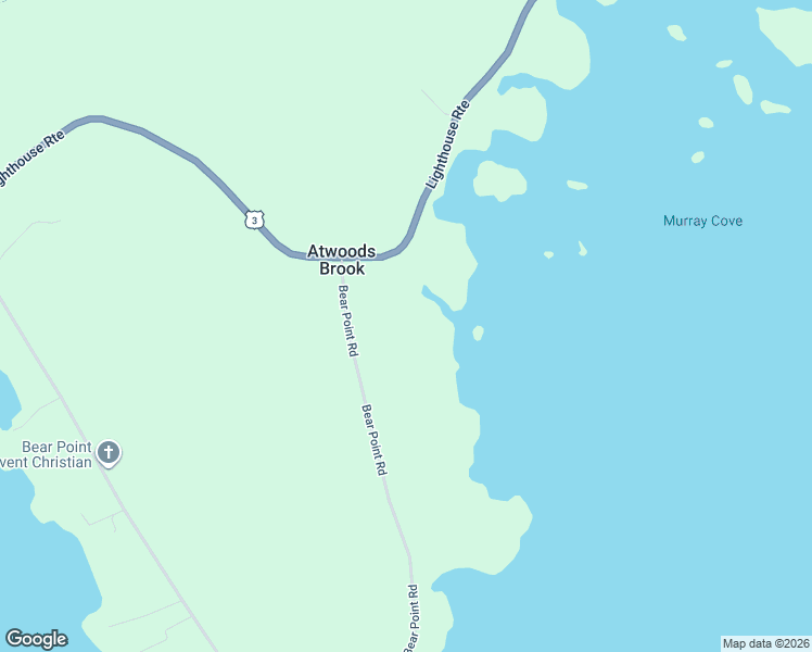 map of restaurants, bars, coffee shops, grocery stores, and more near 21 Bear Point Road in Atwoods Brook