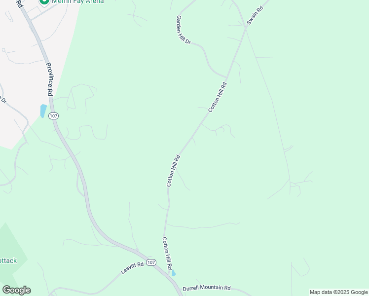 map of restaurants, bars, coffee shops, grocery stores, and more near Cotton Hill Road in Belmont