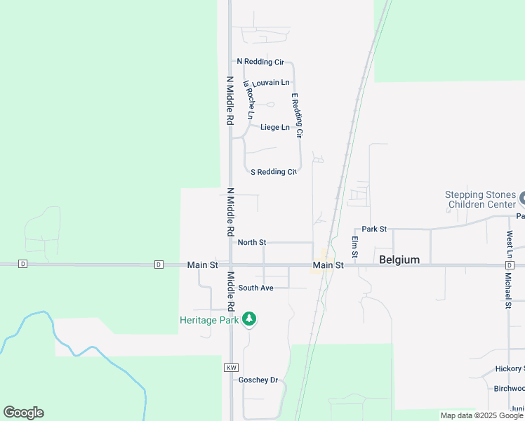 map of restaurants, bars, coffee shops, grocery stores, and more near 280 Lanna Lane in Belgium