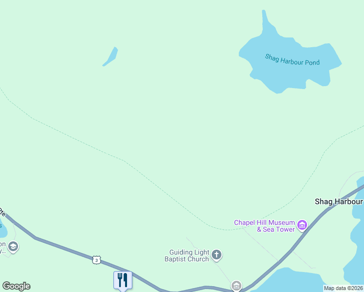 map of restaurants, bars, coffee shops, grocery stores, and more near in Shag Harbour