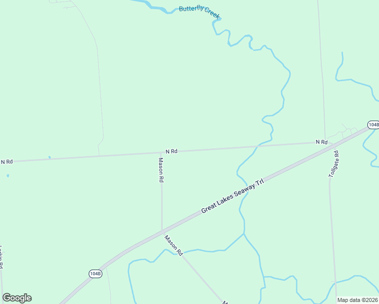 map of restaurants, bars, coffee shops, grocery stores, and more near 83 North Road in Mexico