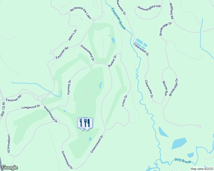 map of restaurants, bars, coffee shops, grocery stores, and more near 91 Greensward Drive in Grantham