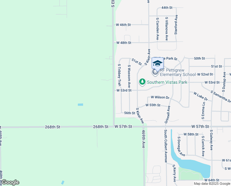map of restaurants, bars, coffee shops, grocery stores, and more near 4851-4899 S Ellis Rd in Sioux Falls