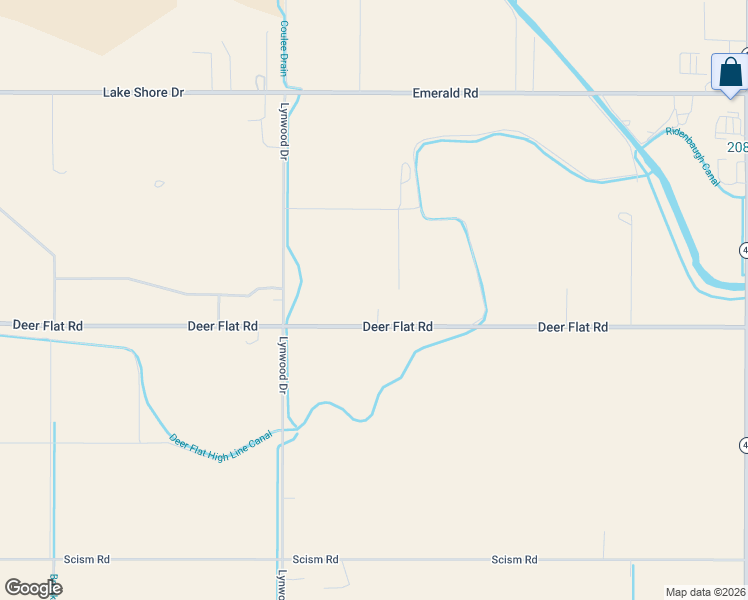 map of restaurants, bars, coffee shops, grocery stores, and more near 9762 Deer Flat Road in Nampa