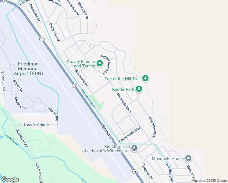 map of restaurants, bars, coffee shops, grocery stores, and more near in Hailey