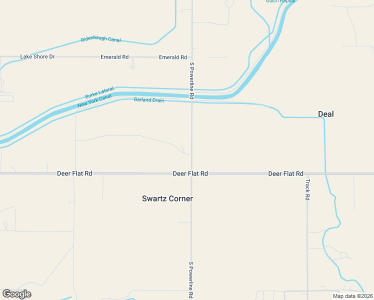 map of restaurants, bars, coffee shops, grocery stores, and more near 9101 South Powerline Road in Nampa