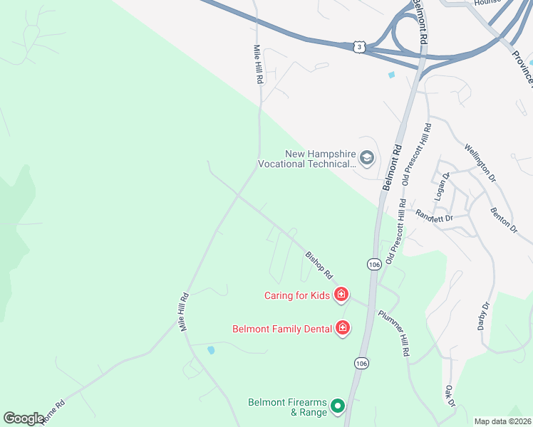 map of restaurants, bars, coffee shops, grocery stores, and more near 55 Mile Hill Road in Belmont