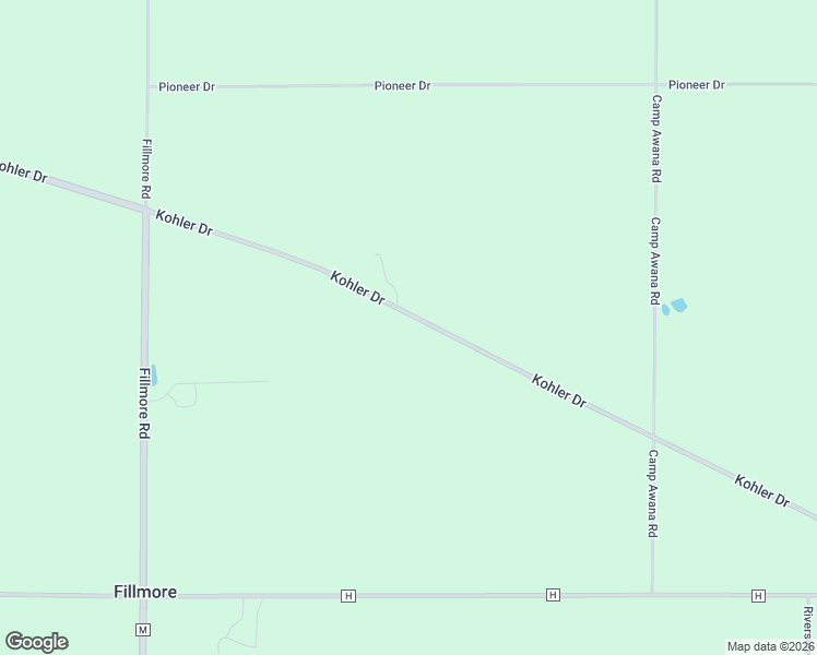 map of restaurants, bars, coffee shops, grocery stores, and more near 265 Kohler Drive in Fredonia