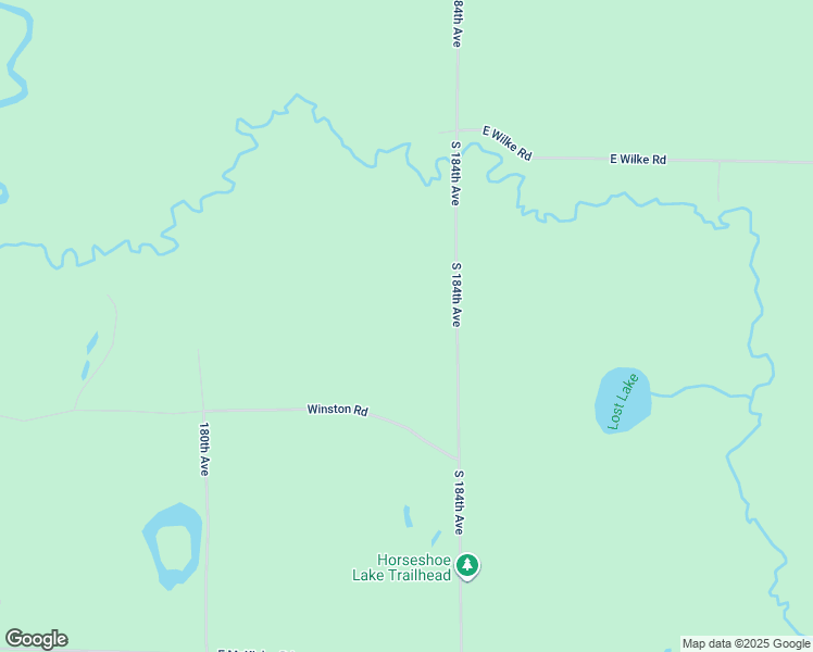 map of restaurants, bars, coffee shops, grocery stores, and more near 7675 South 184th Avenue in Holton