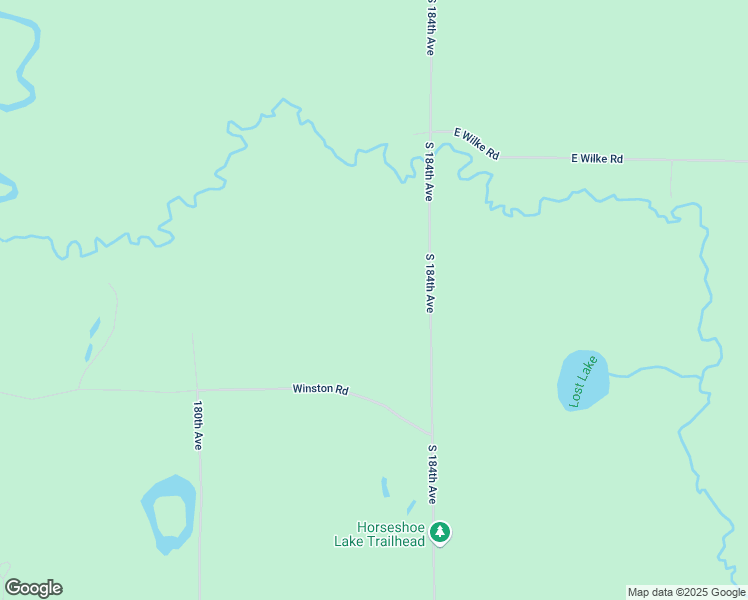 map of restaurants, bars, coffee shops, grocery stores, and more near 7675 South 184th Avenue in Holton