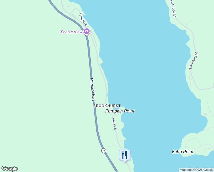 map of restaurants, bars, coffee shops, grocery stores, and more near 199 New Hampshire 11D in Alton