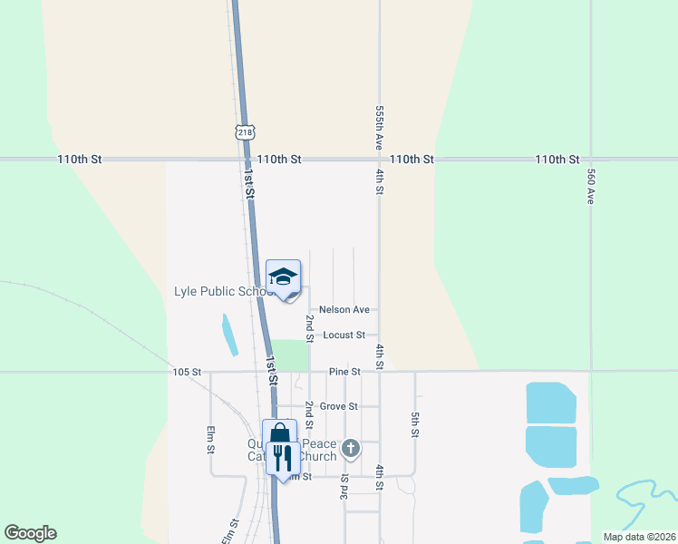 map of restaurants, bars, coffee shops, grocery stores, and more near 807 Nordland Avenue in Lyle