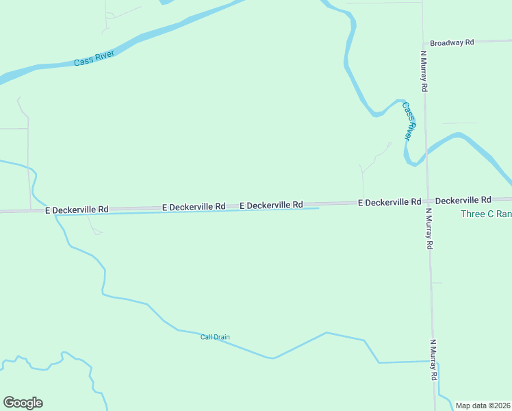 map of restaurants, bars, coffee shops, grocery stores, and more near 2750 East Deckerville Road in Caro