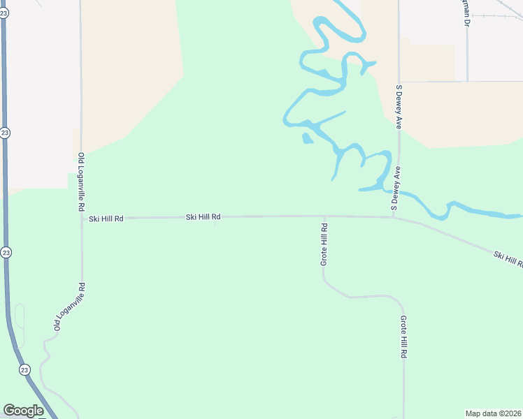 map of restaurants, bars, coffee shops, grocery stores, and more near E6318 Ski Hill Road in Reedsburg