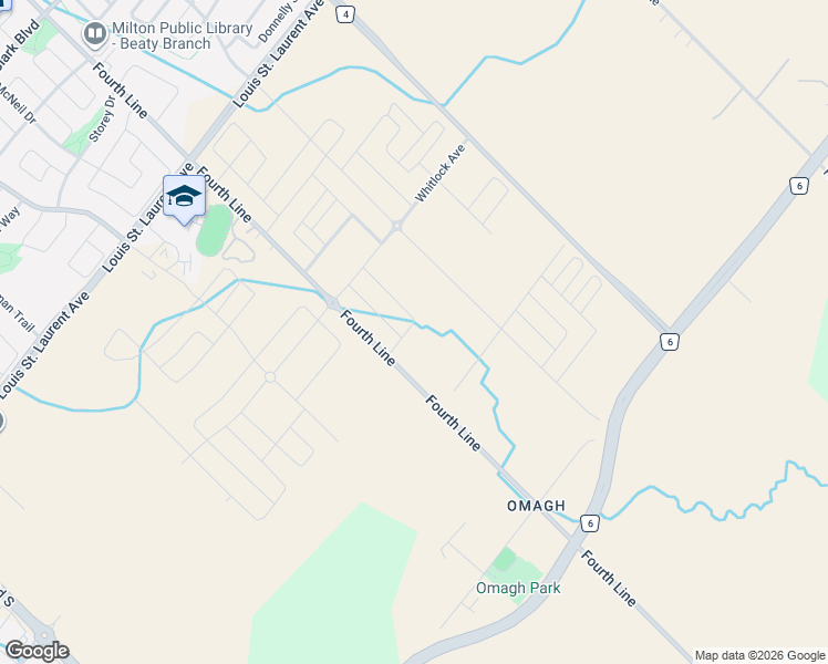 map of restaurants, bars, coffee shops, grocery stores, and more near 1429 Richardson Way in Milton