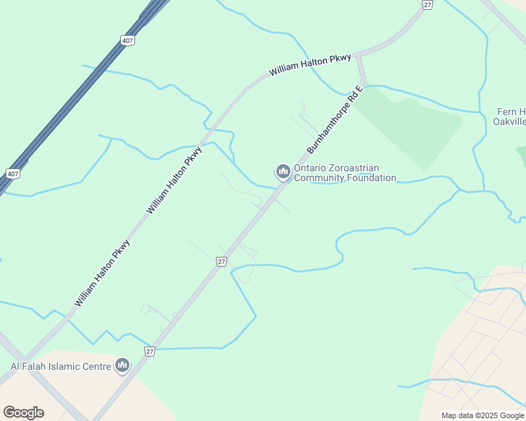 map of restaurants, bars, coffee shops, grocery stores, and more near 1145 Burnhamthorpe Road East in Mississauga