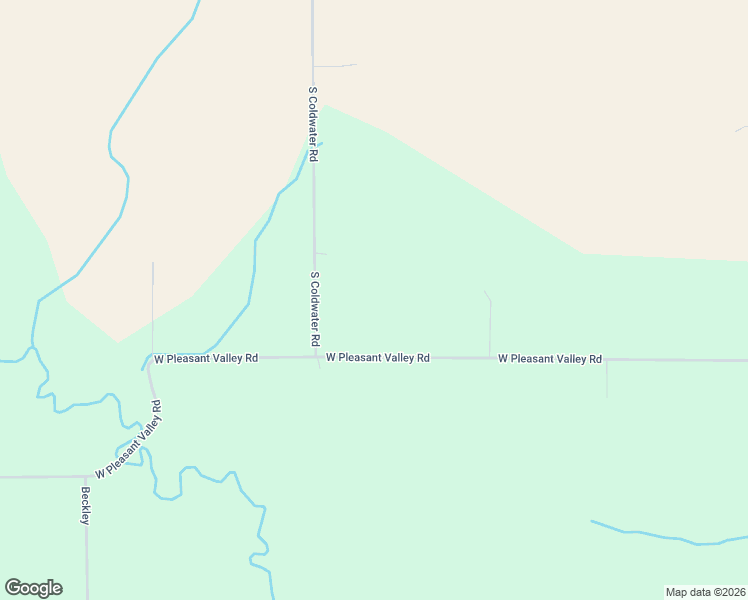 map of restaurants, bars, coffee shops, grocery stores, and more near 8268 South Coldwater Road in Blanchard