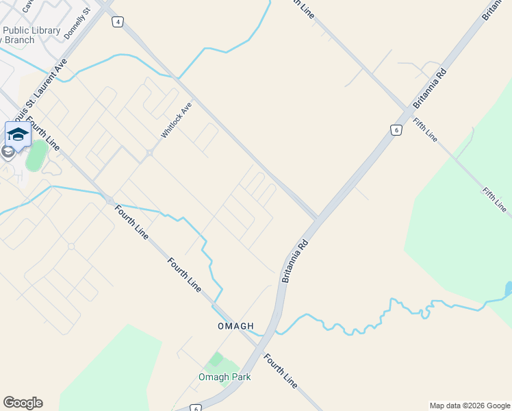 map of restaurants, bars, coffee shops, grocery stores, and more near 1520 Leriche Way in Milton
