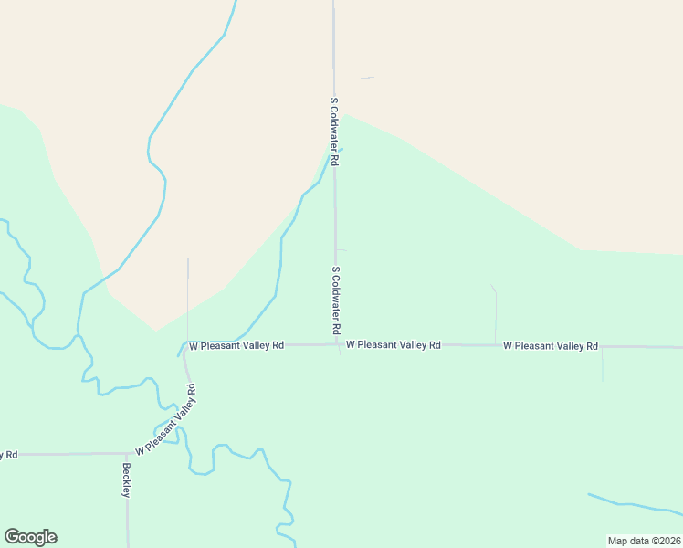 map of restaurants, bars, coffee shops, grocery stores, and more near 8268 South Coldwater Road in Blanchard
