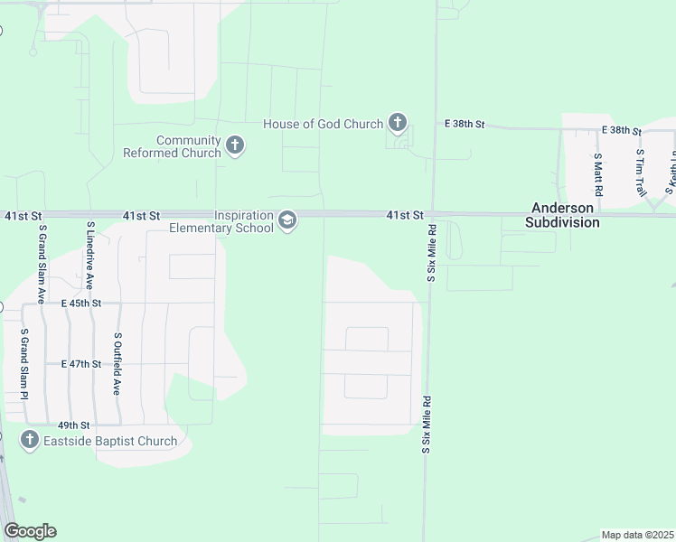 map of restaurants, bars, coffee shops, grocery stores, and more near 3630 South Sparta Avenue in Sioux Falls
