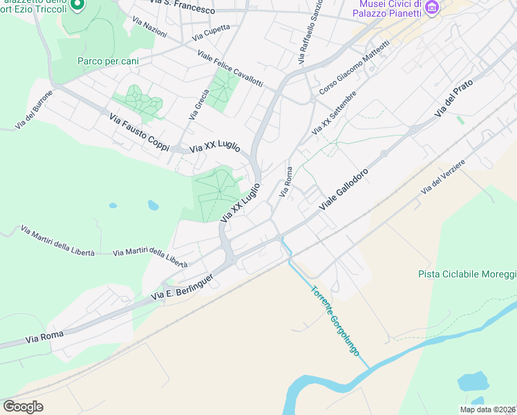 map of restaurants, bars, coffee shops, grocery stores, and more near in Iesi