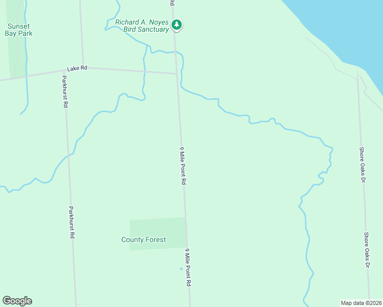 map of restaurants, bars, coffee shops, grocery stores, and more near 294 9 Mile Point Road in Oswego