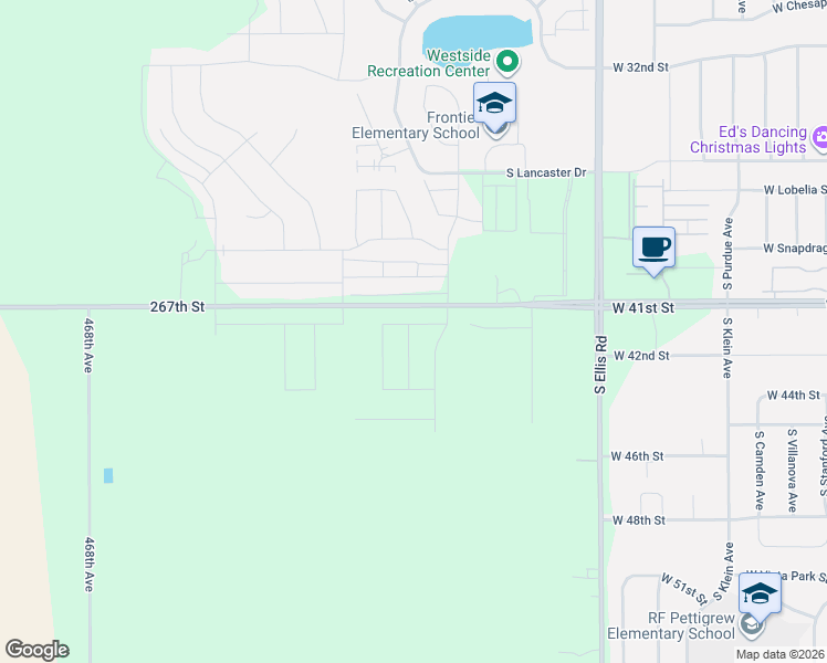 map of restaurants, bars, coffee shops, grocery stores, and more near 9404 Broek Drive in Sioux Falls