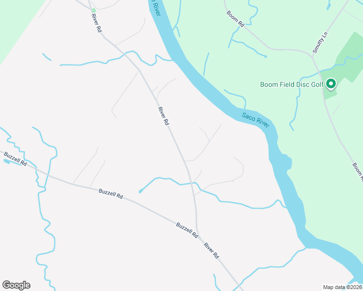 map of restaurants, bars, coffee shops, grocery stores, and more near 123 River Road in Biddeford
