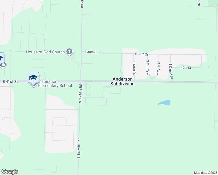 map of restaurants, bars, coffee shops, grocery stores, and more near 8100 East 41st Street in Sioux Falls