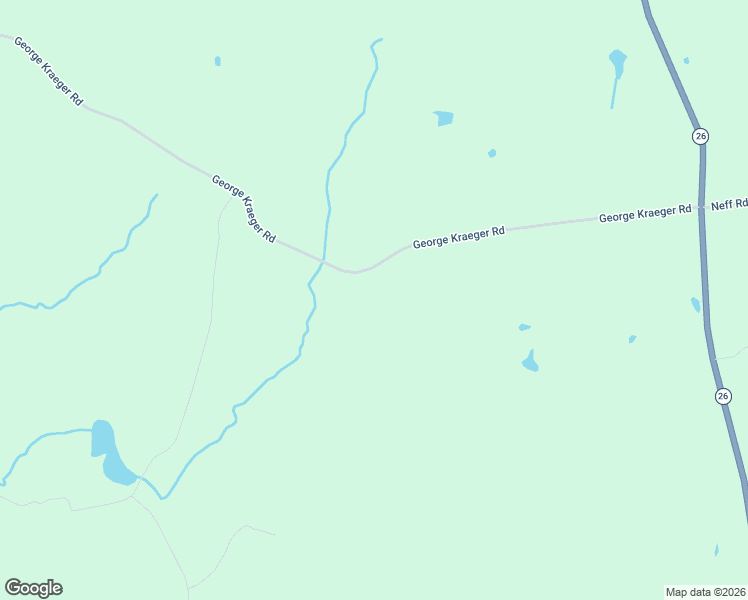 map of restaurants, bars, coffee shops, grocery stores, and more near 5048 George Kraeger Road in Boonville