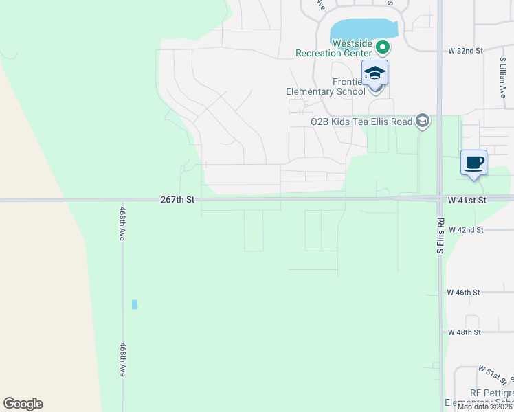 map of restaurants, bars, coffee shops, grocery stores, and more near 9508 West Tunis Drive in Sioux Falls