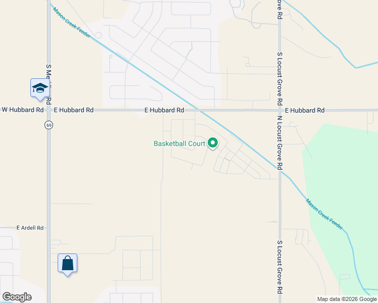 map of restaurants, bars, coffee shops, grocery stores, and more near 2989 North Moonshadow Avenue in Kuna