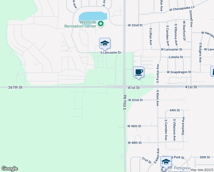 map of restaurants, bars, coffee shops, grocery stores, and more near 8701 West 41st Street in Sioux Falls