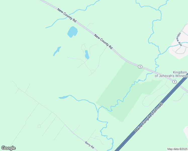 map of restaurants, bars, coffee shops, grocery stores, and more near 72 New County Road in Saco