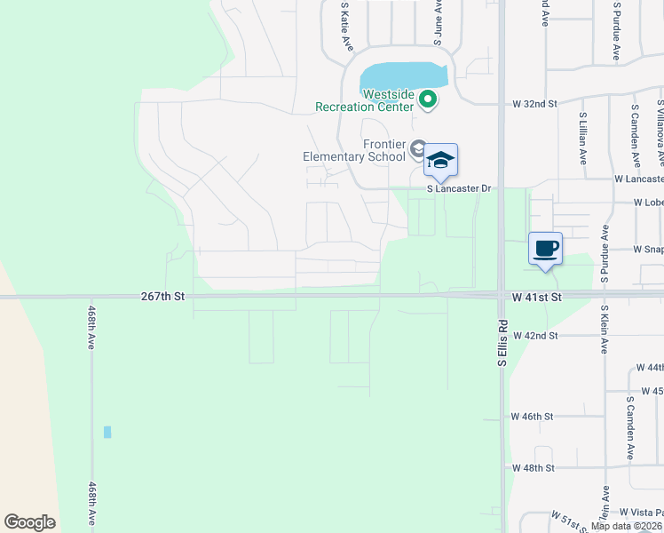 map of restaurants, bars, coffee shops, grocery stores, and more near 3230 South Ronsiek Avenue in Sioux Falls