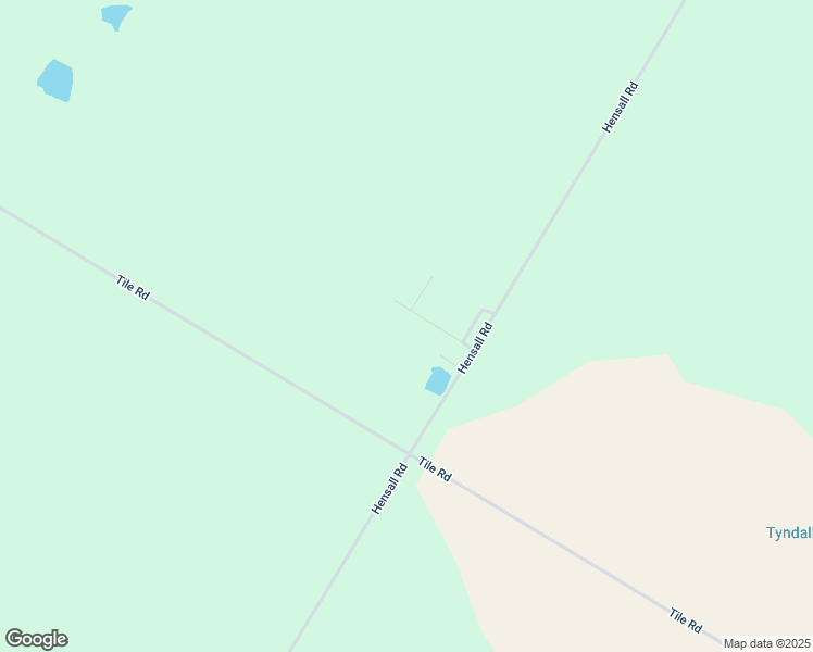 map of restaurants, bars, coffee shops, grocery stores, and more near Hensall Road in Huron East