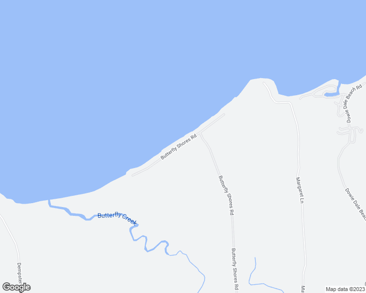 map of restaurants, bars, coffee shops, grocery stores, and more near 249 Butterfly Shores Road in Mexico