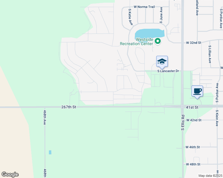 map of restaurants, bars, coffee shops, grocery stores, and more near 9410 Gert Street in Sioux Falls