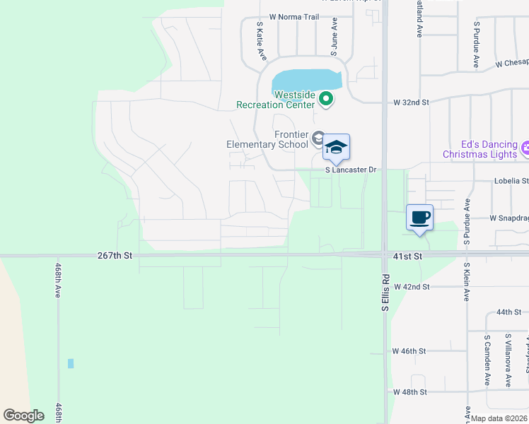 map of restaurants, bars, coffee shops, grocery stores, and more near Broek Drive in Sioux Falls