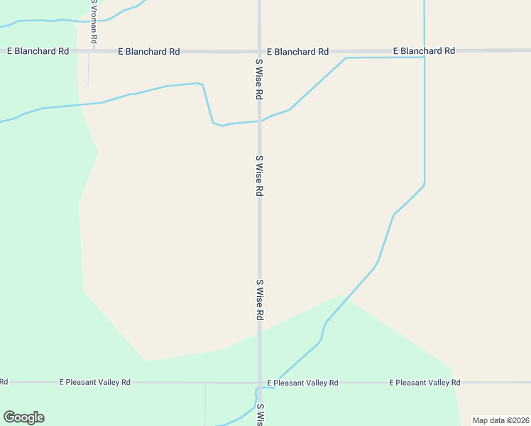 map of restaurants, bars, coffee shops, grocery stores, and more near 8499 South Wise Road in Shepherd